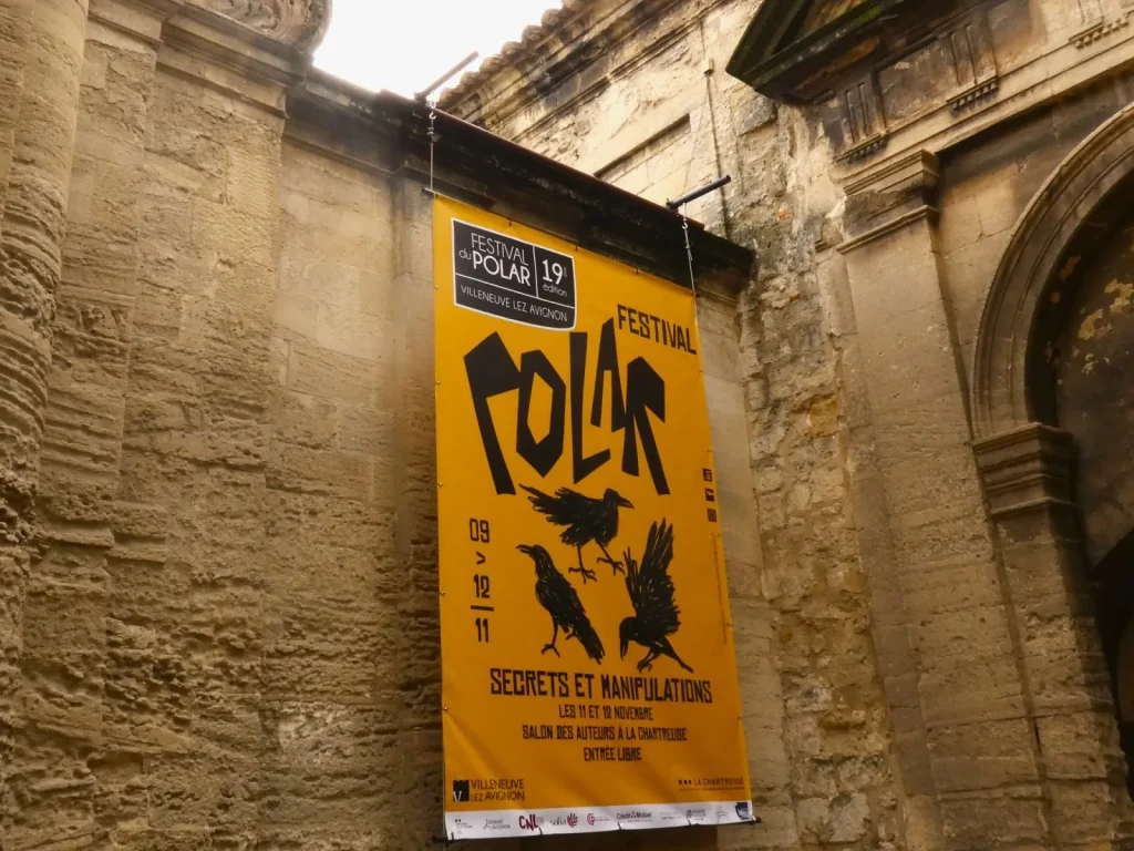 affiche Festival du Polar de Villeneuve lez Avignon