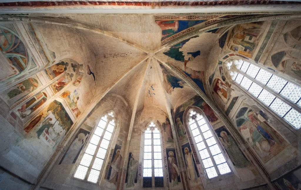chapelle des fresques villeneuve lès avignon Matteo Giovannetti peintures