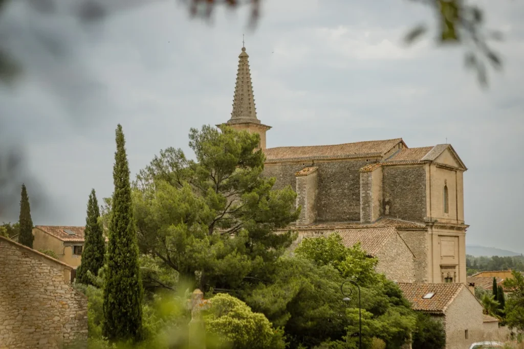 eglise circuit historique caumont-sur-durance