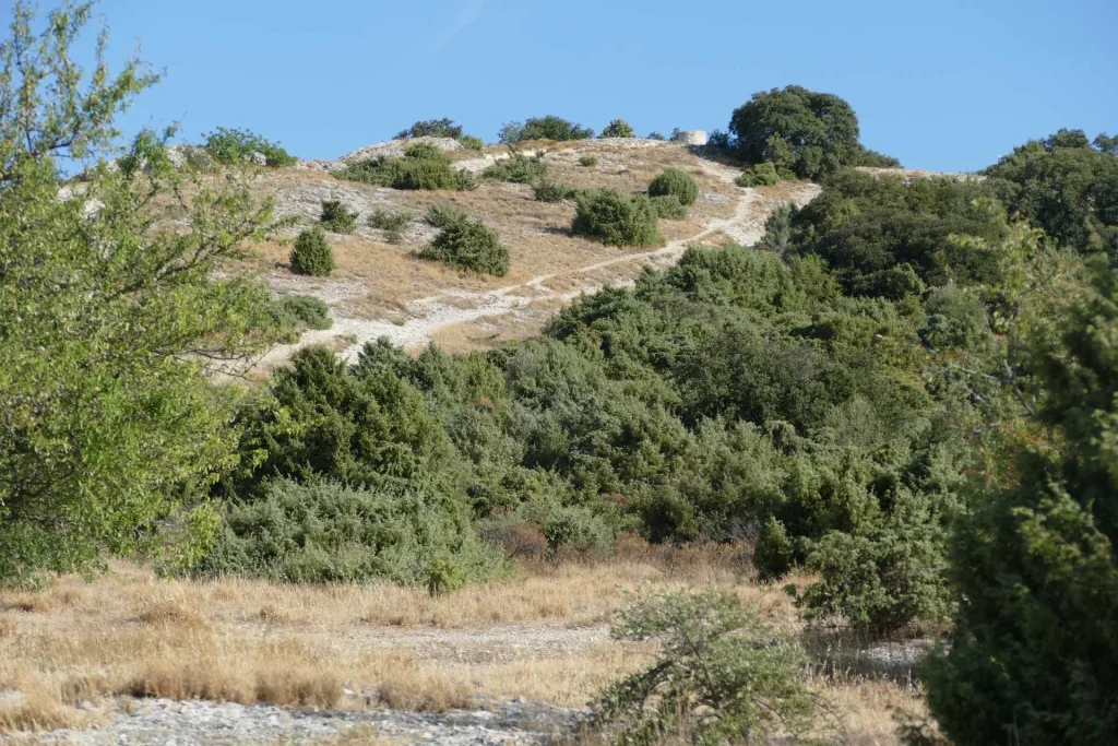 Sentier de la Garance à Caumont sur Durance