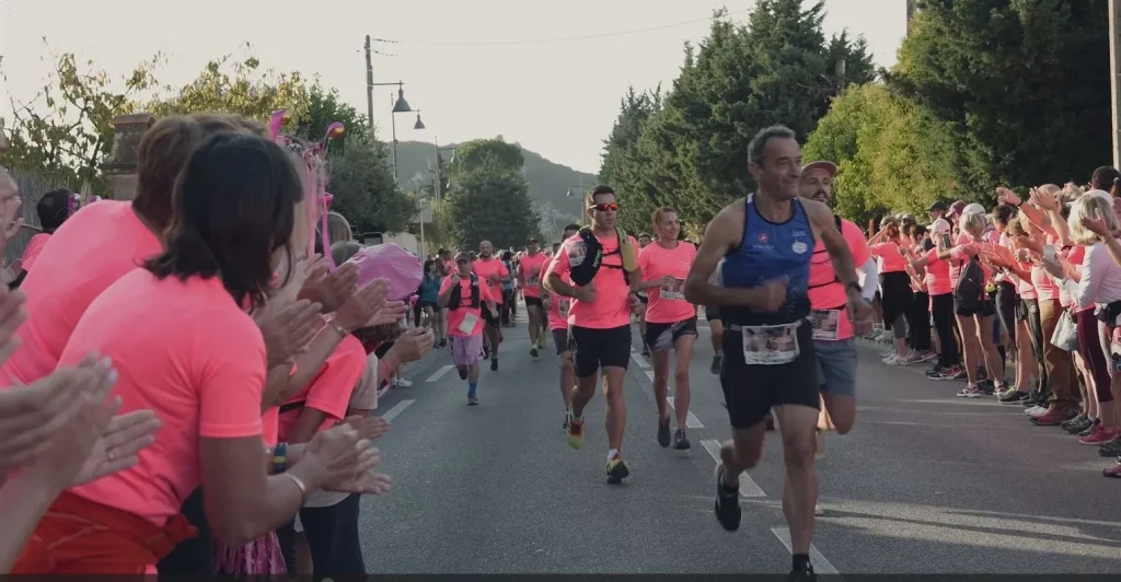 La course des roses de l'étang Pujaut