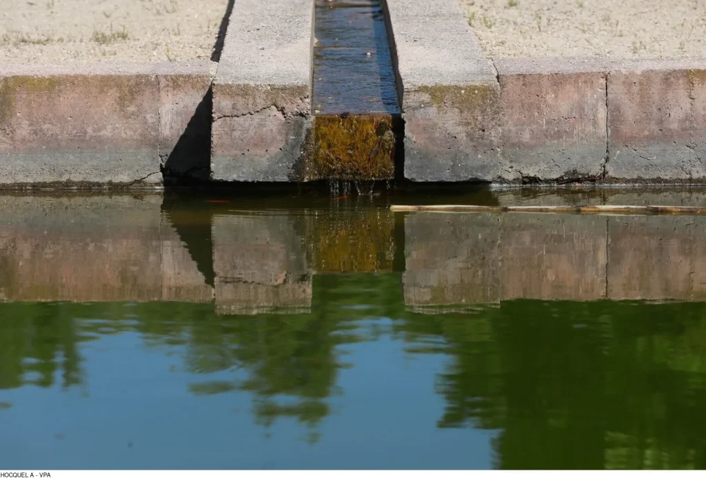 bassin jardin romain caumont-sur-durance