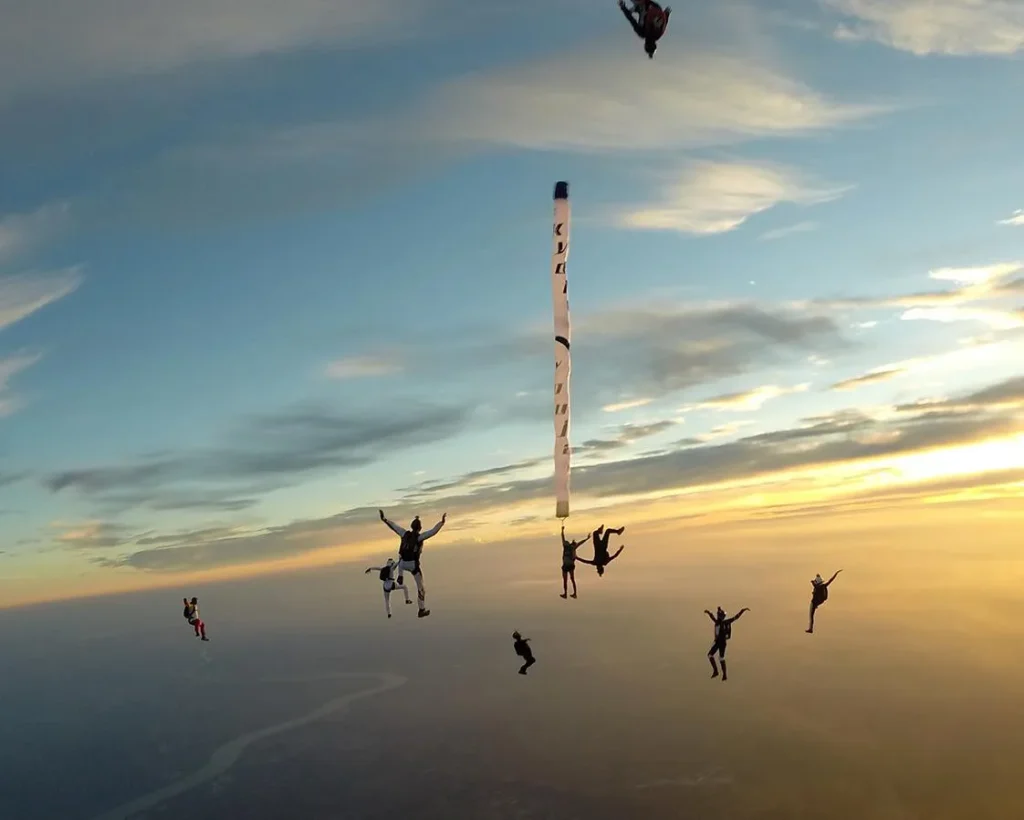 saut parachute skydive pujaut