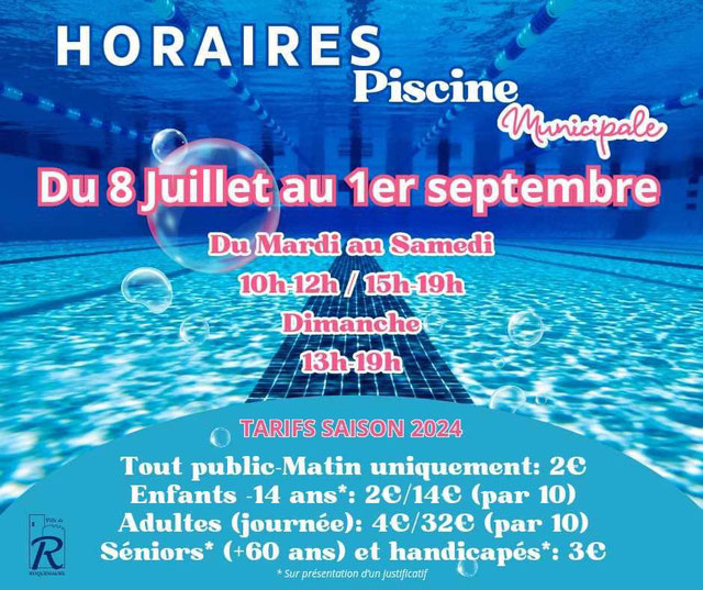 piscine municipal roquemaure