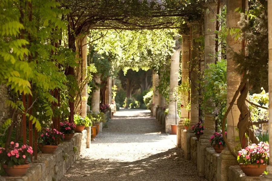 jardins de l'abbaye saint andré villeneuve lez avignon