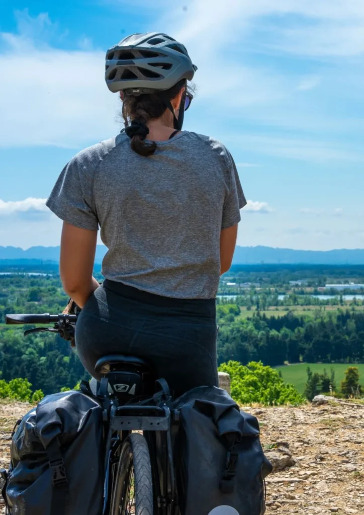 Micro aventure vélo du pont d'Avignon au Pont du Gard