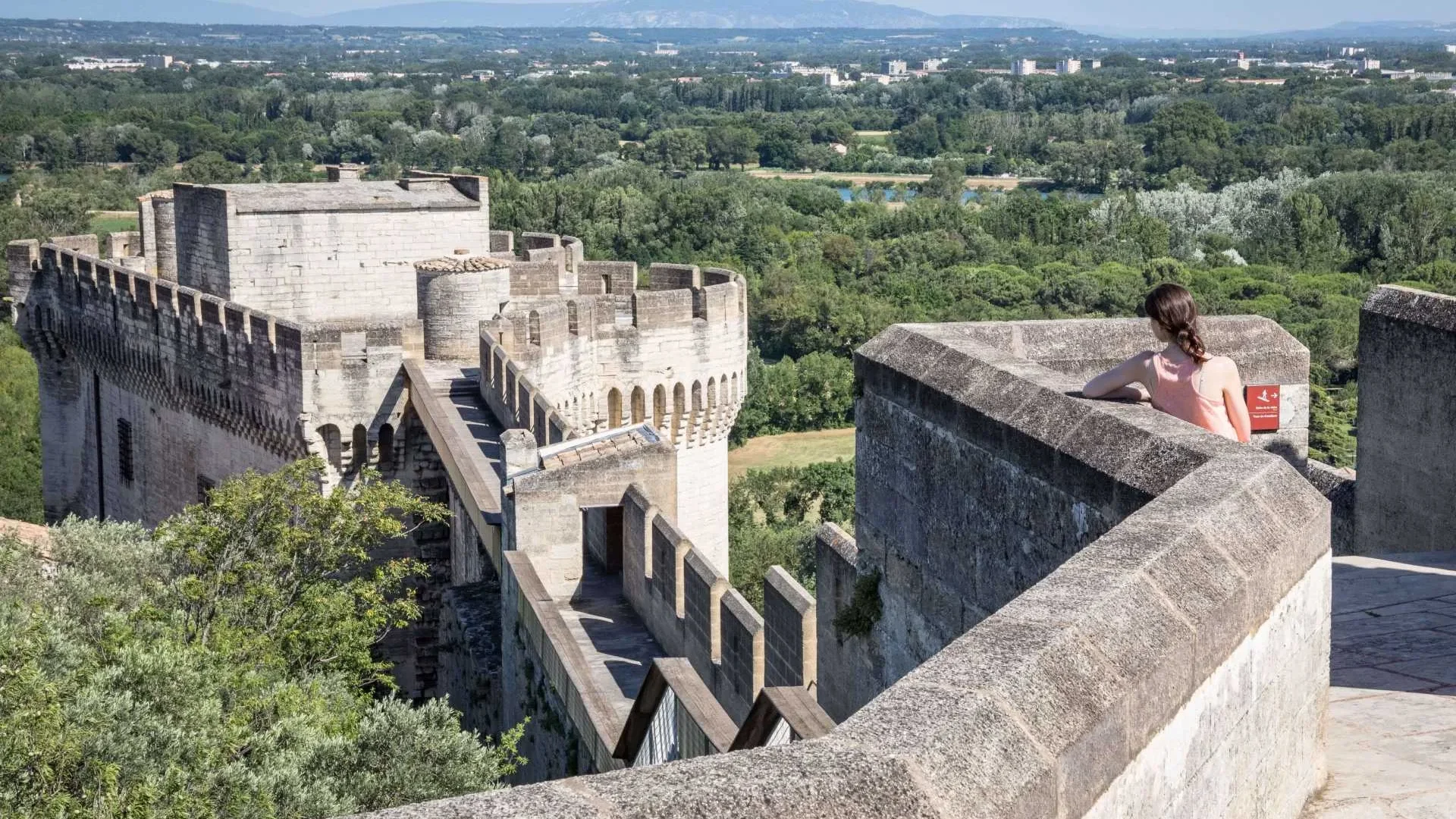 Vue du haut du Fort St-André