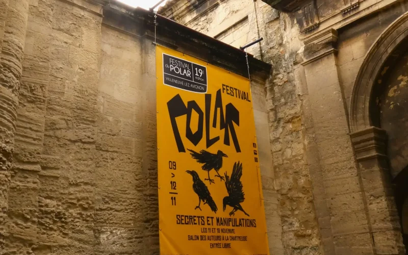 affiche Festival du Polar de Villeneuve lez Avignon
