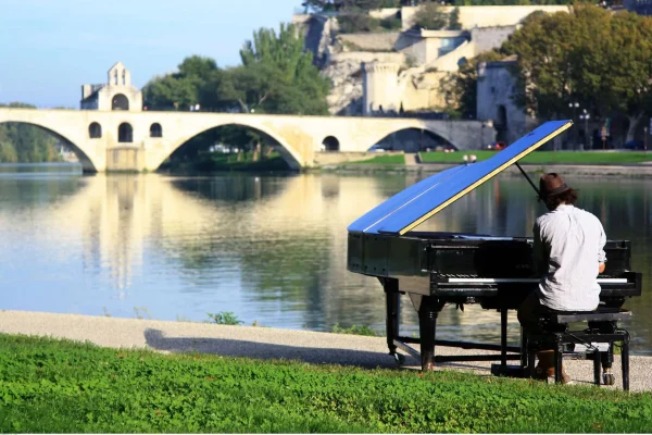Pianiste Pont d'Avignon