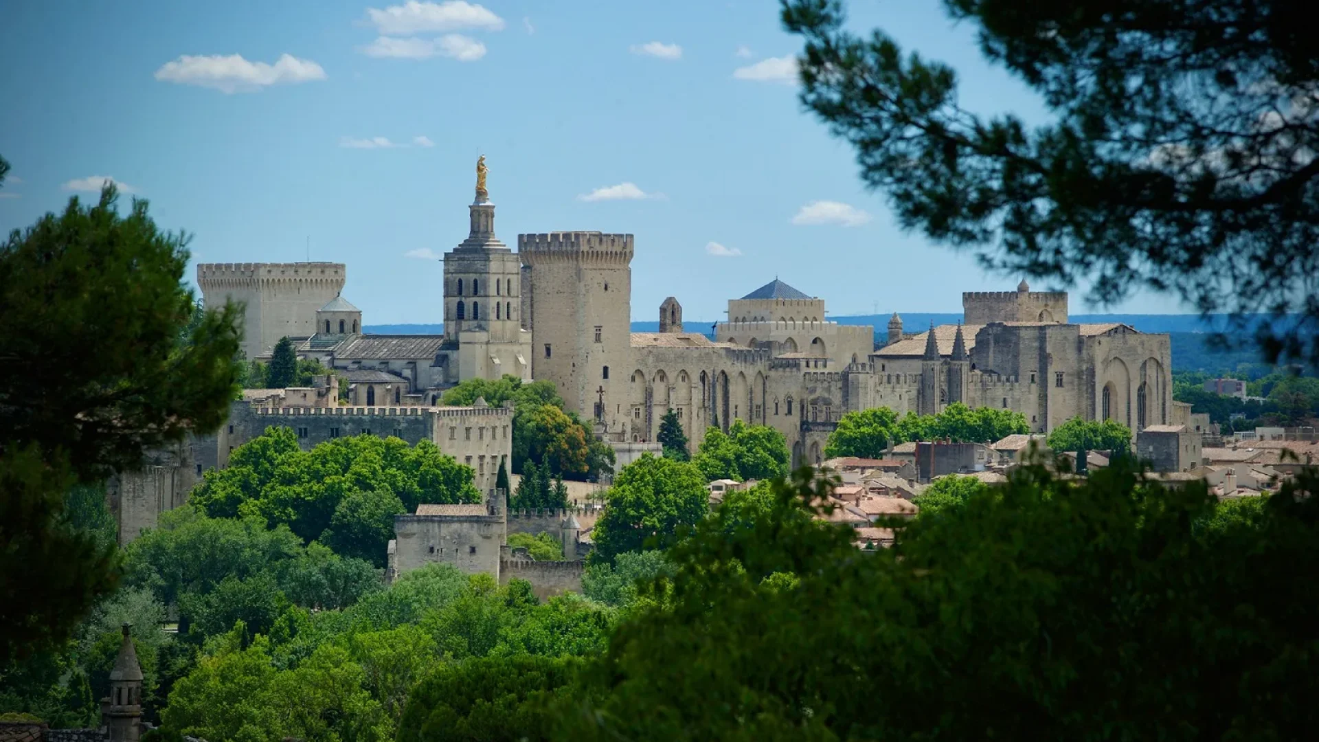 vue palais papes