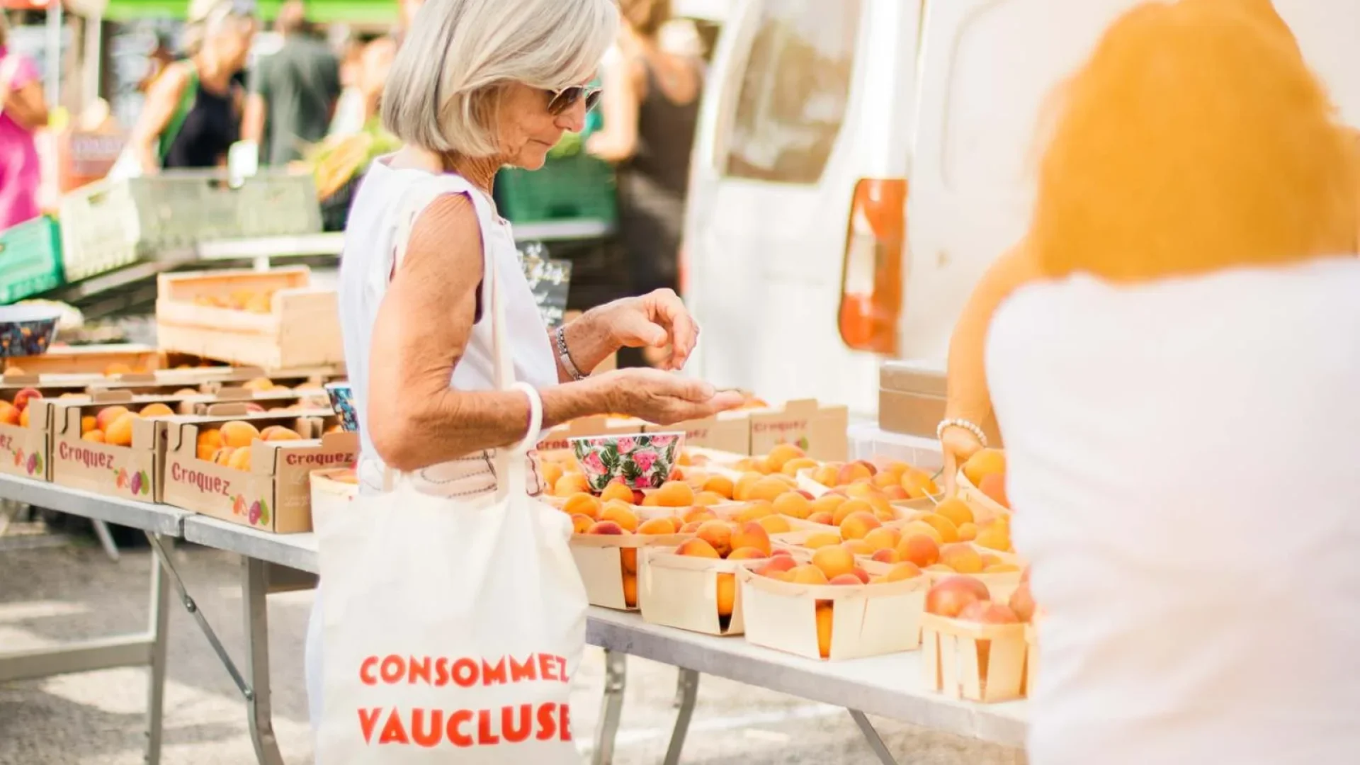 marché agricole Velleron